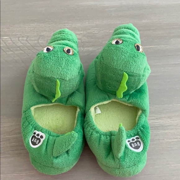 Build A Bear Alligator Slippers - Picture 3 of 4
